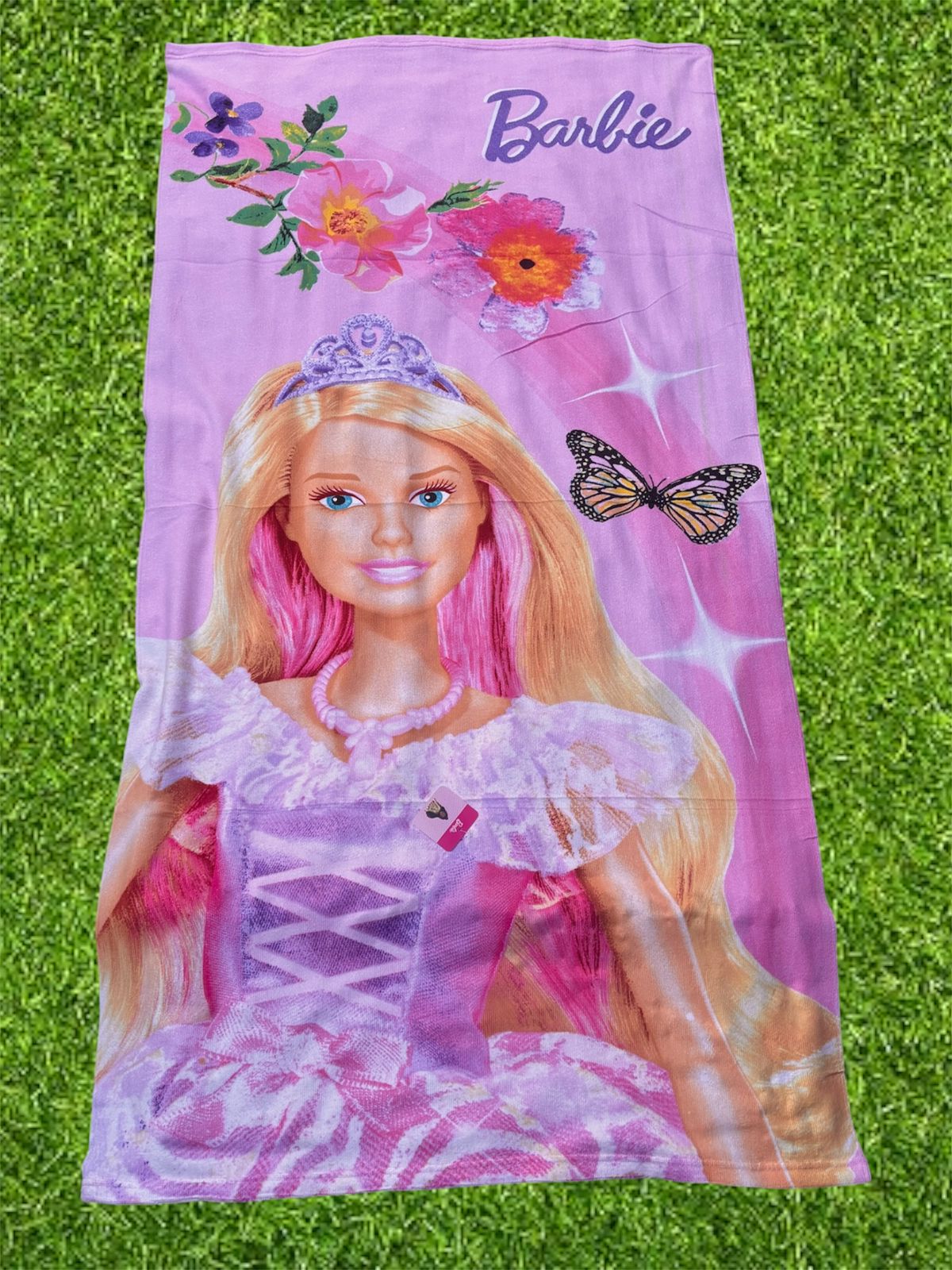 MEGA OFERTA!! Toallon Playero - Barbie - Imagen 2