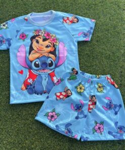 Pijama VERANO KIDS - Lilo y Stitch