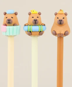 Lapicera Borrable - Capybara x3