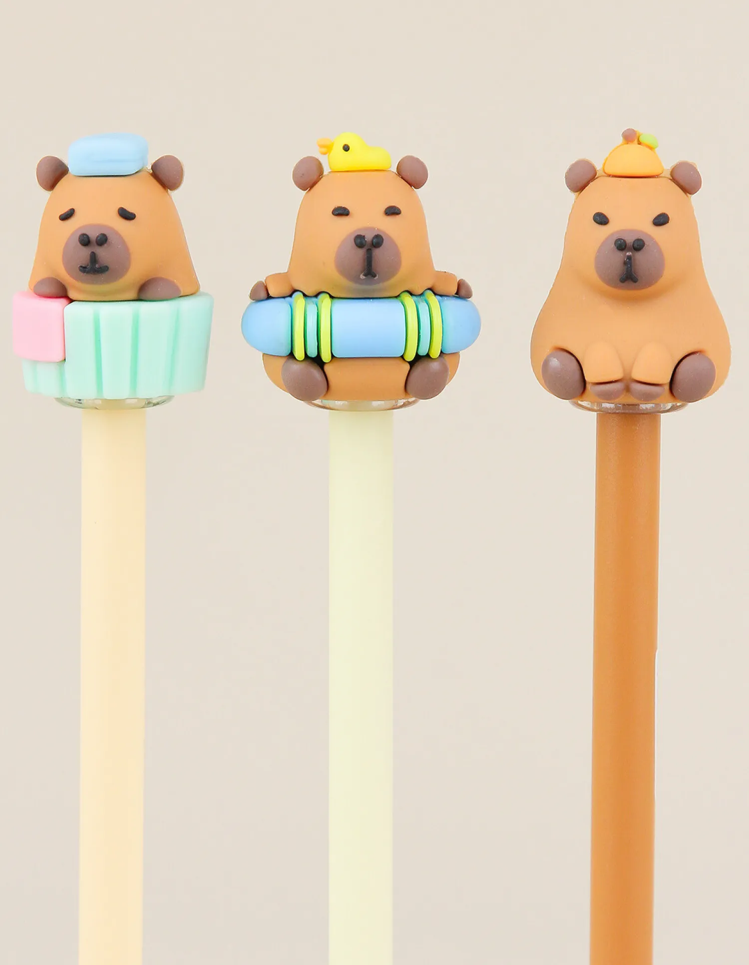 Lapicera Borrable - Capybara x3