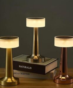 Lampara Tactil Metalizada