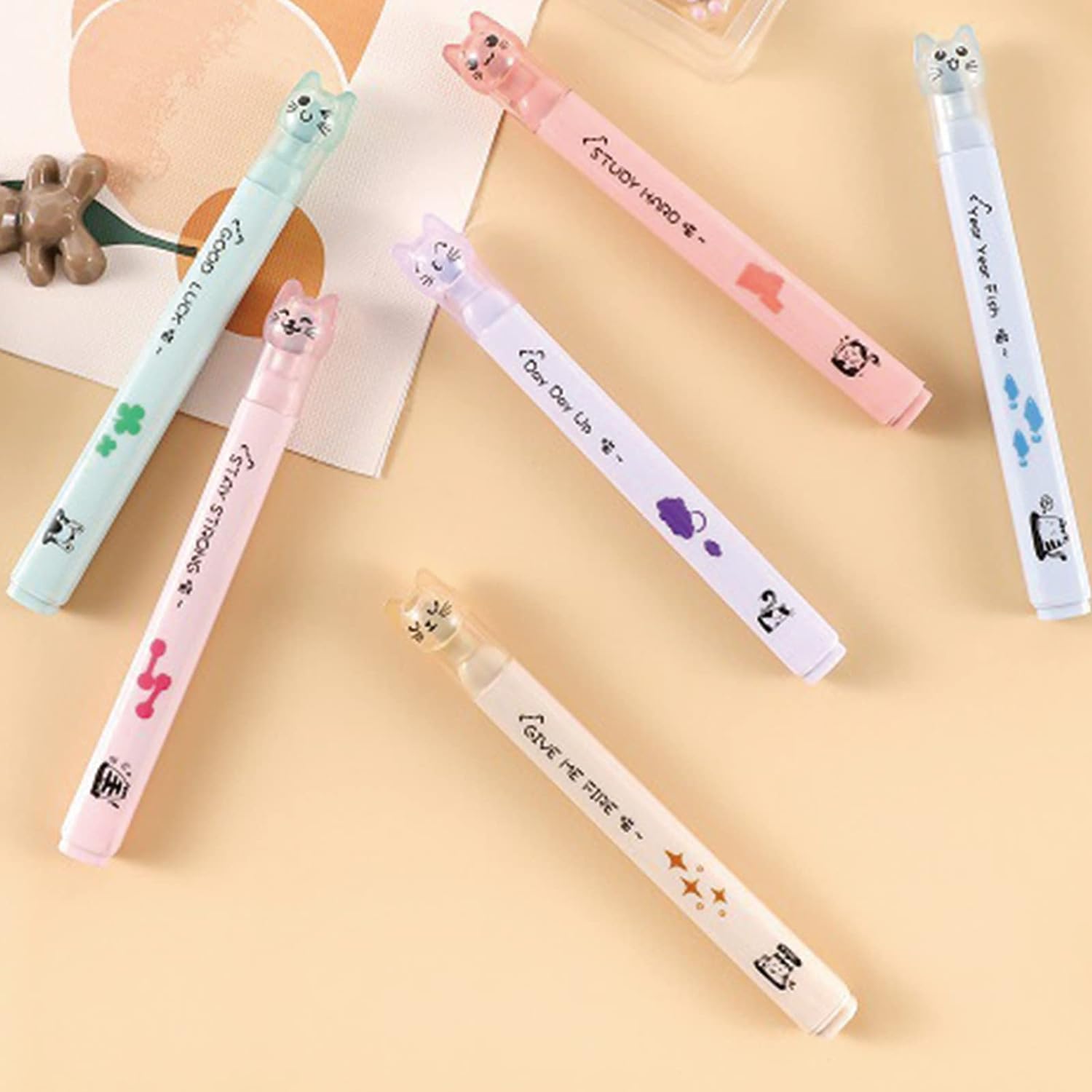 Resaltador x6 - Cat's Lover - Imagen 4