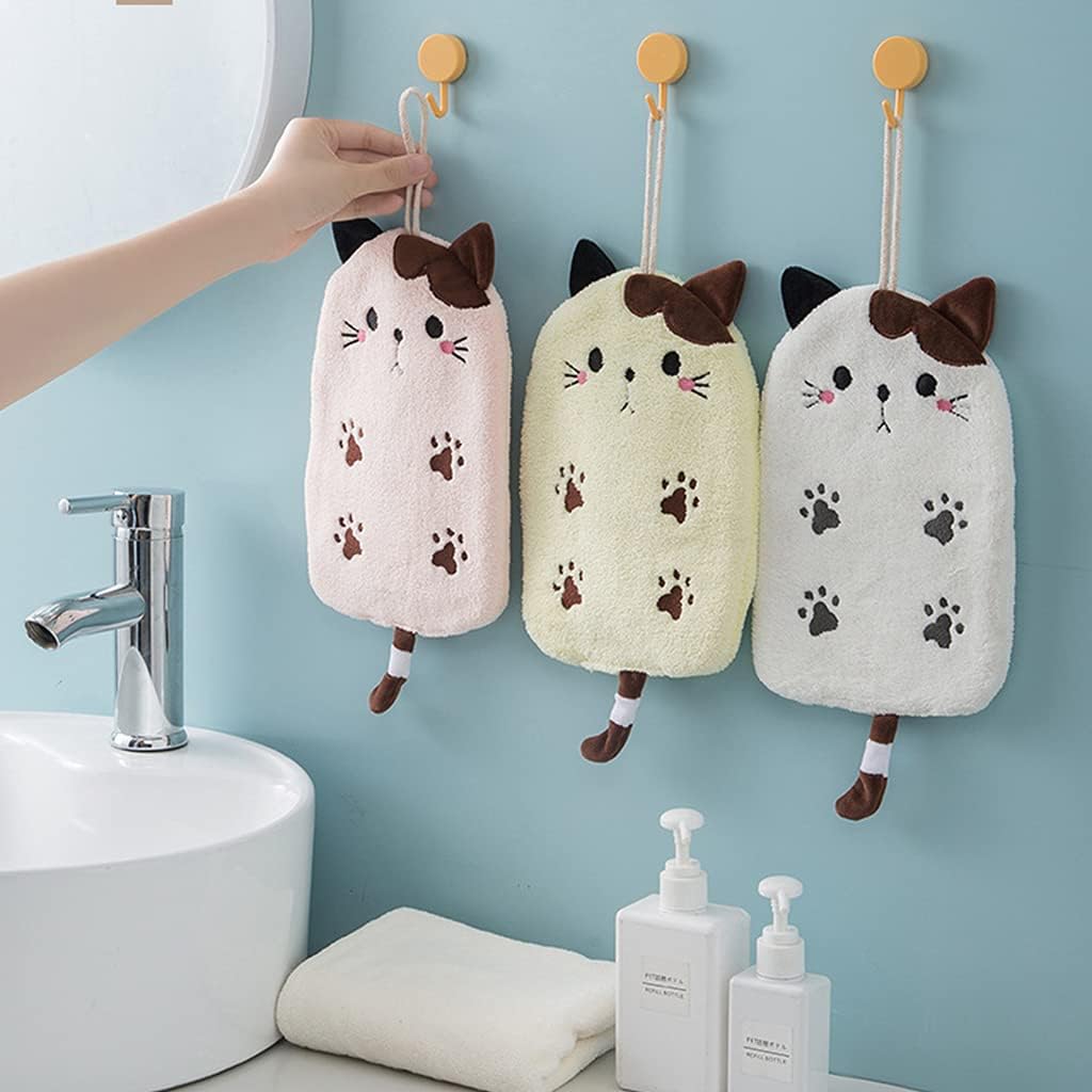 Toalla para Manos cute Cat - Imagen 3