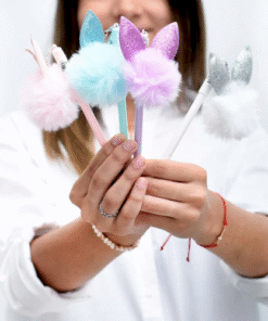 Lapicera Pompon con Orejas
