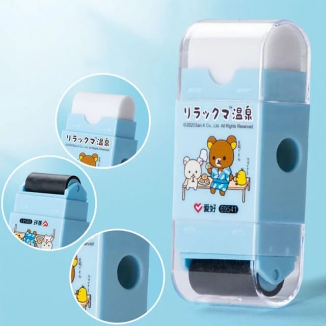 Sacapuntas + Borrador+ Roller de limpieza 3 en 1 - Time Bear - Imagen 3