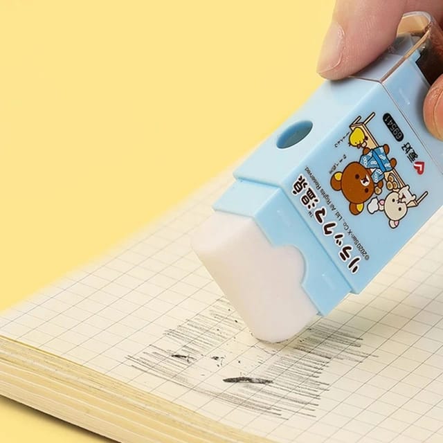 Sacapuntas + Borrador+ Roller de limpieza 3 en 1 - Time Bear - Imagen 2