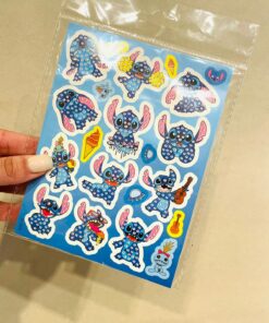 Alternative view of Plancha de Sticker Diamante - Personajes