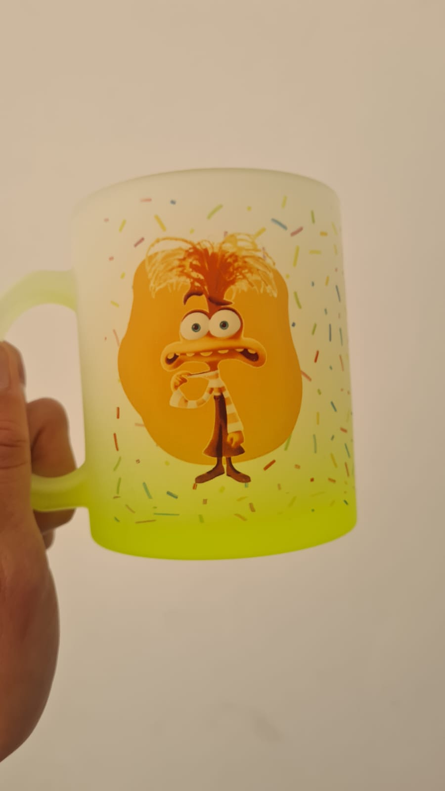Taza Esmerilada Intensamente - ANSIEDAD