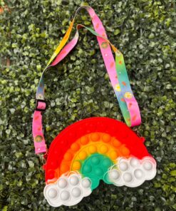 Carterita Silicona Pop It - ArcoIris - Imagen 3