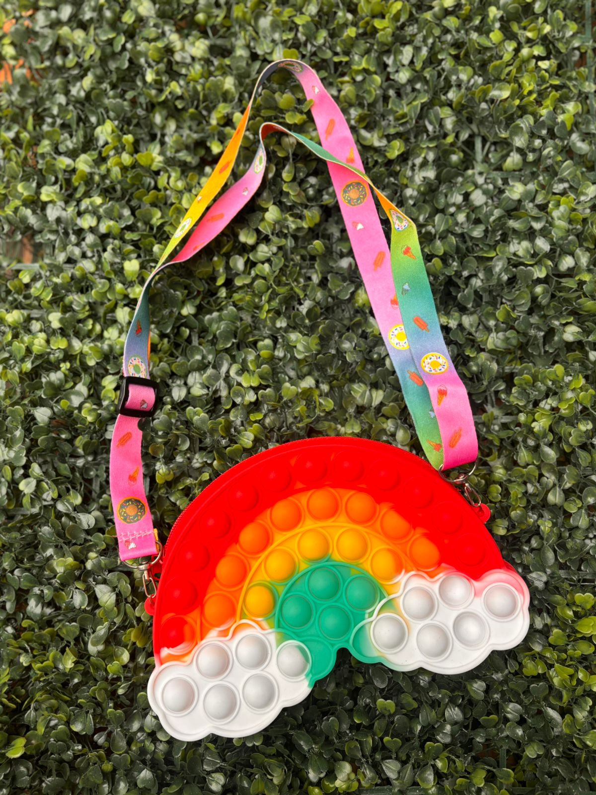 Carterita Silicona Pop It - ArcoIris - Imagen 3