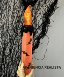 Adorno de Halloween - Vela Mano de Esqueleto - Imagen 2