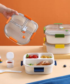 Alternative view of Taper Hermético con 3 Divisiones - Miffy Bunny