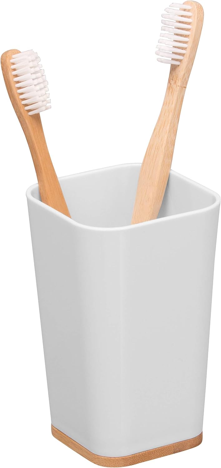 Vaso Para Cepillo Bambu - Bianca - Imagen 2