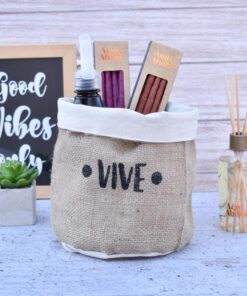 Alternative view of Cesto Multiuso Arpillera