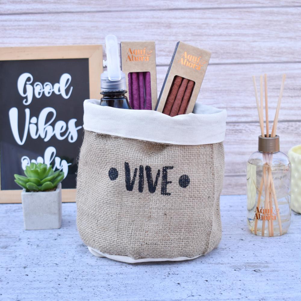 Cesto Multiuso Arpillera - Imagen 2