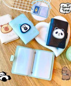 Tarjetero con Broche - Cute Animals