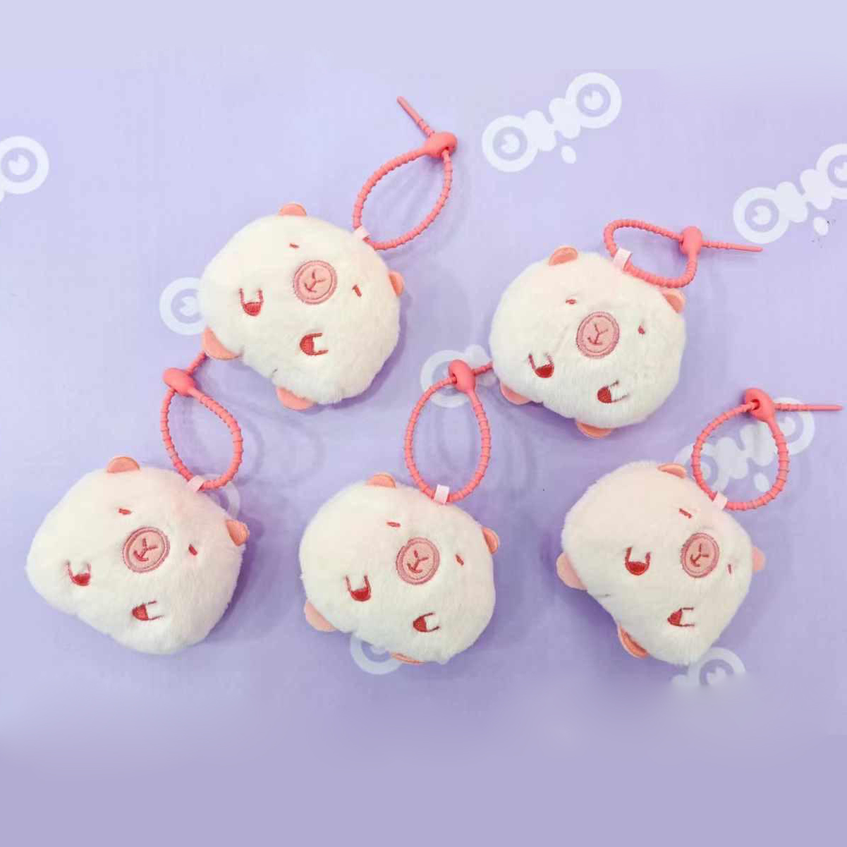 Llavero Capybara - Rosa Sonora