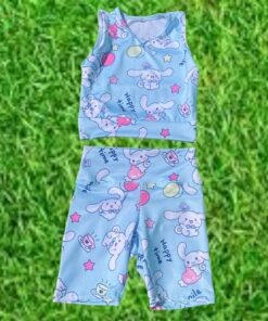 Alternative view of Conjunto Top + Biker - Cinnamoroll
