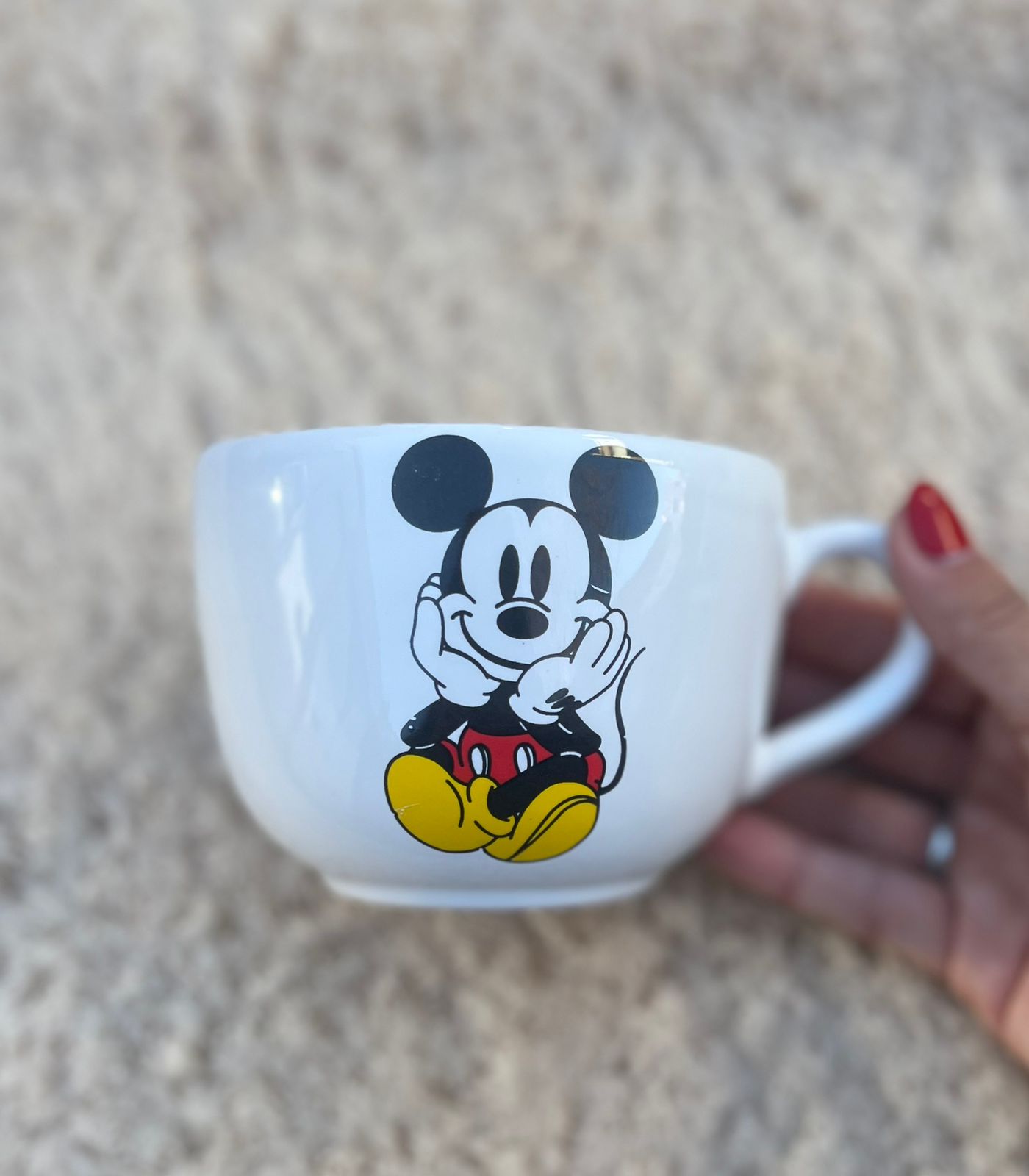 Tazon Mickey - Linea Blanca