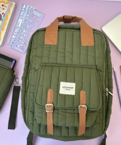 Mochila Matelasse - Verde Militar