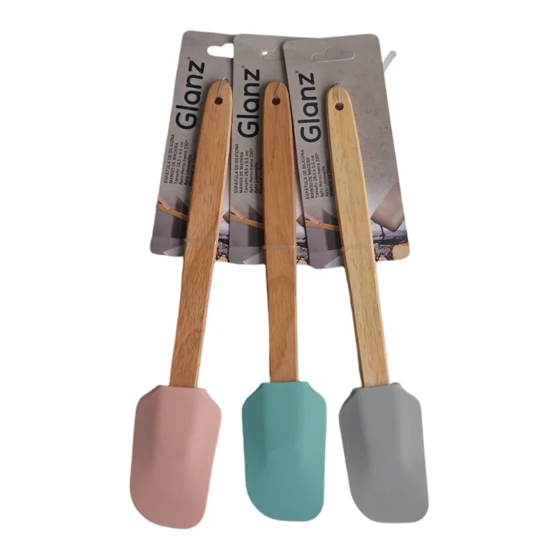 Espatula de silicona pastel