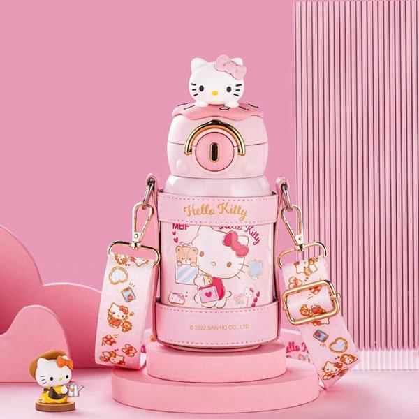 Termo/Botella 450ML Hello Kitty + Packaging