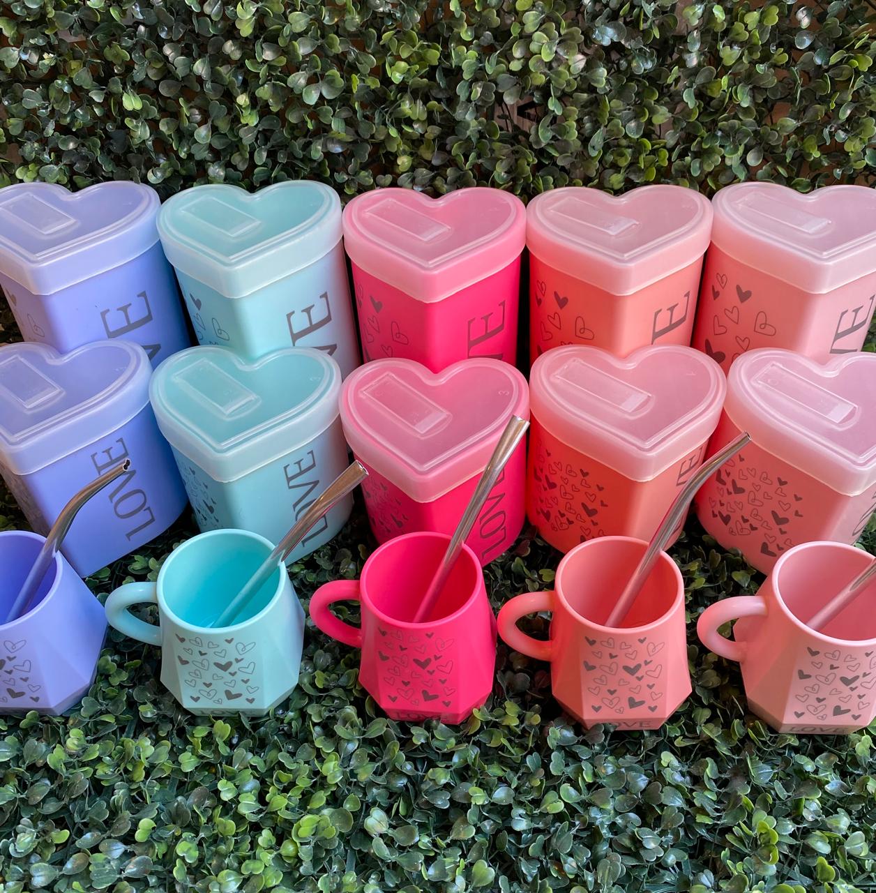 Kit matero Cuore Serigrafiado