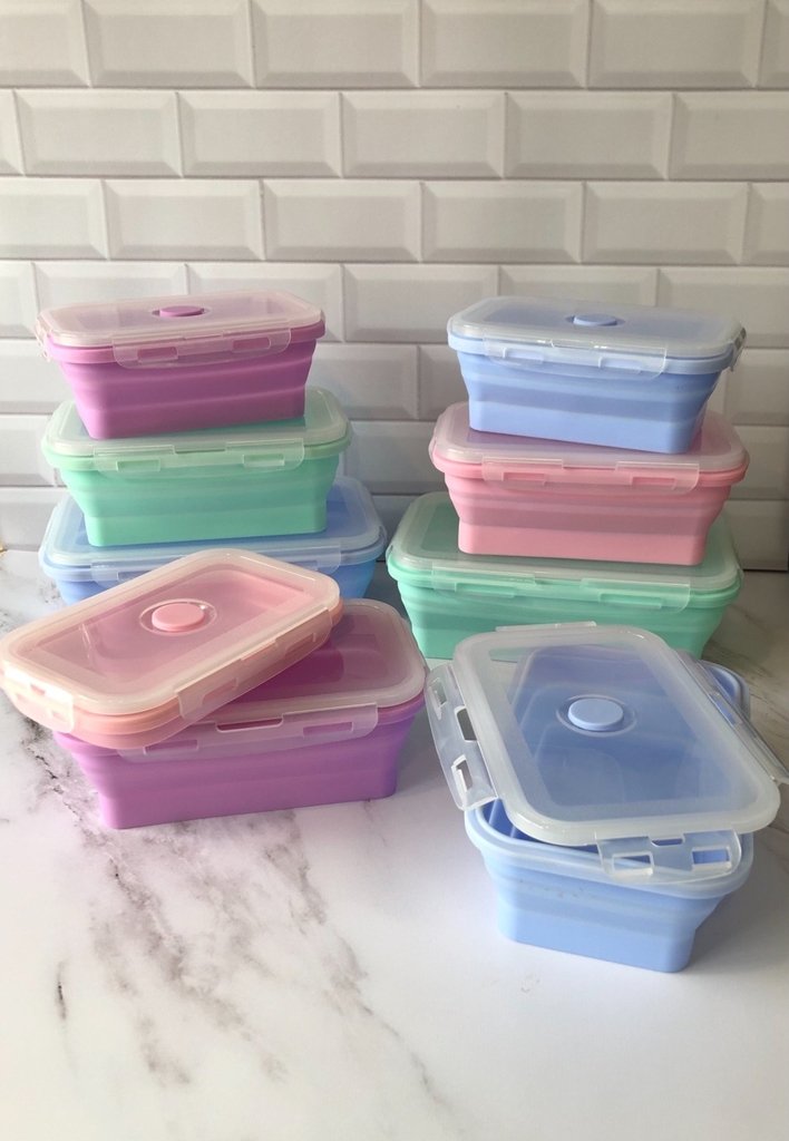 Tupper Plegable - Silicona