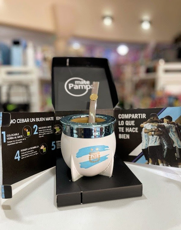 Mate Pampa AFA XL - Mundial 3 Estrellas - Imagen 3