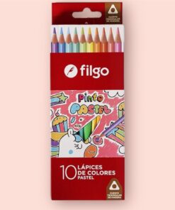 Lapices Filgo x10 - Colores Pastelesƒ