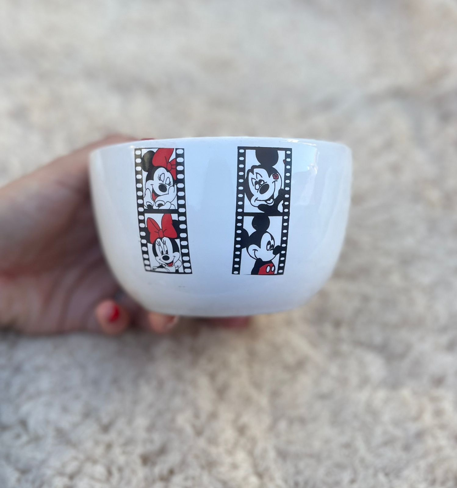 Bowl Mickey - Linea Blanca