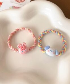 Colita Elastizada - Cute Dog & Rabbit x 2