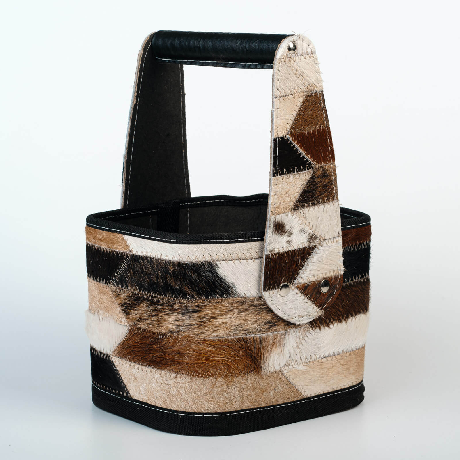 Canasta Cuero Vacuno - Imagen 7