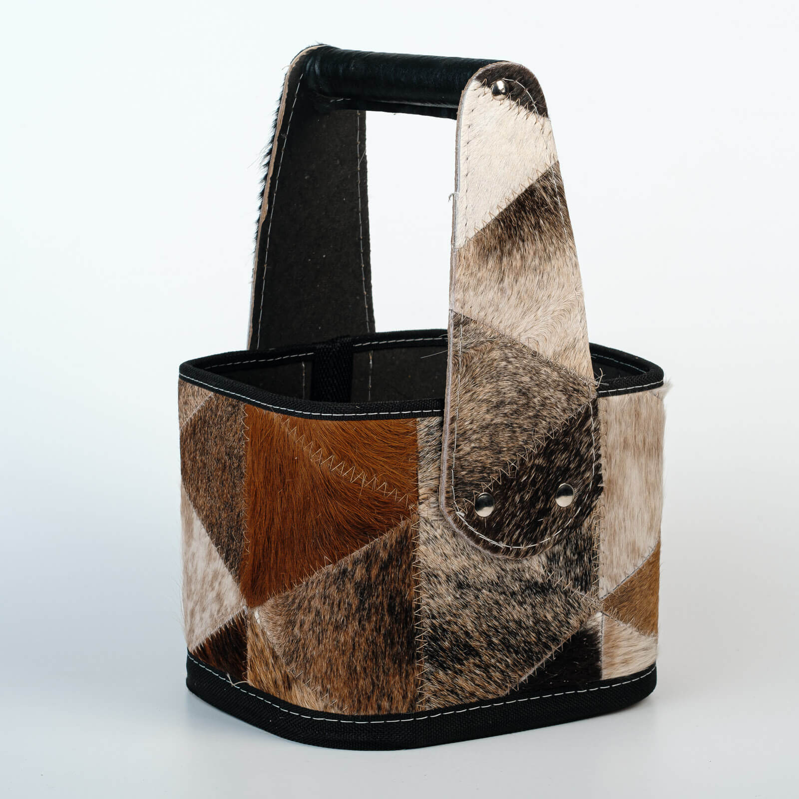 Canasta Cuero Vacuno - Imagen 8