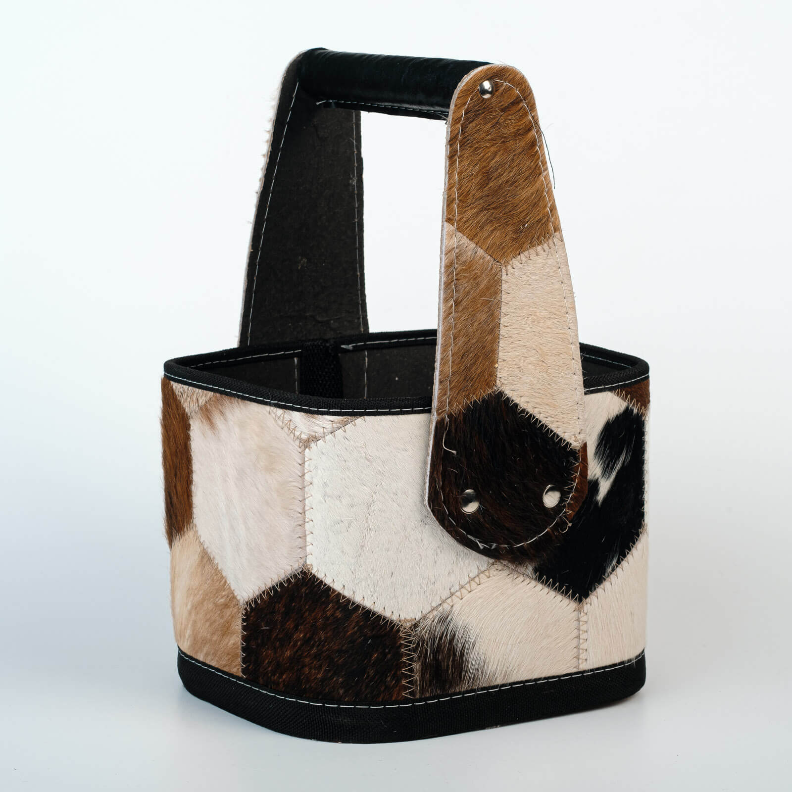 Canasta Cuero Vacuno - Imagen 9