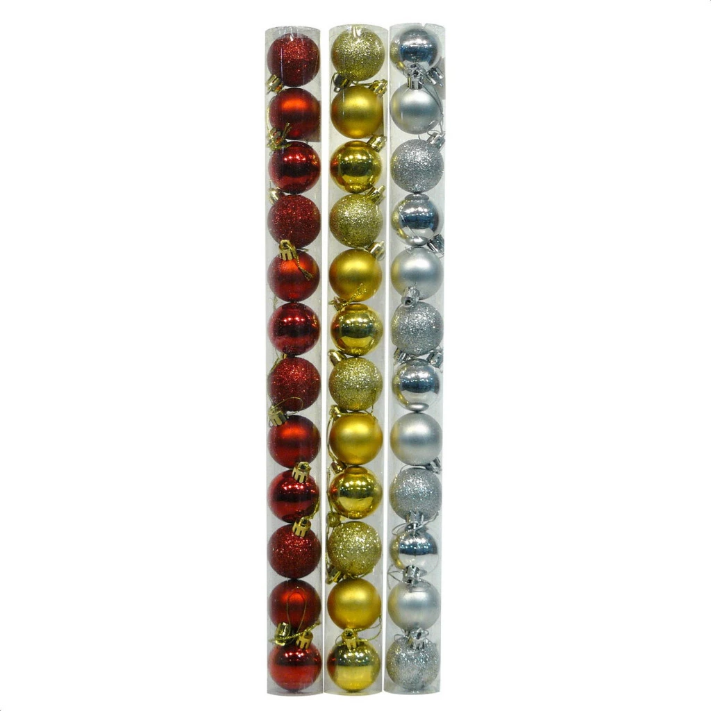 Bolas de Navidad 4cm 12pcs