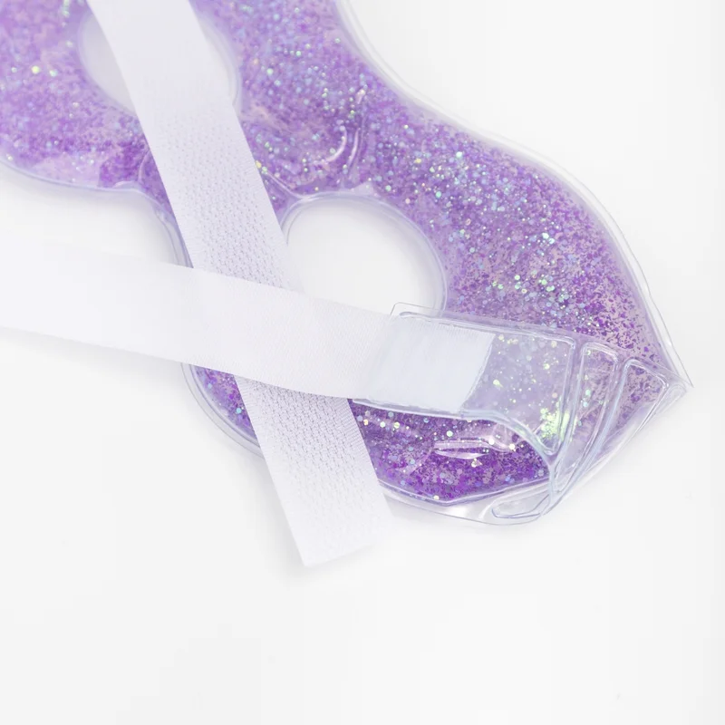 Antifaz con Gel con Glitter - Imagen 4