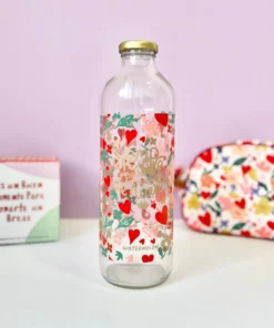 Botella De Vidrio - AMOR