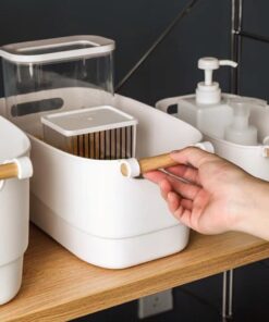 Alternative view of Canasto Mango Madera Grande