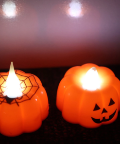 Mini Vela Calabaza - Halloween - Imagen 4