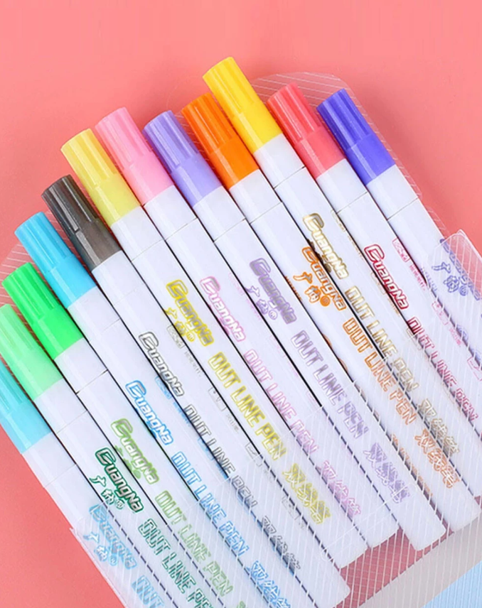 Boligrafo 12 Colores