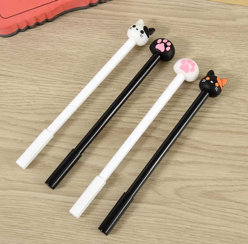 Lapiceras Huella/Gatitos x6