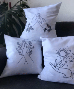 Funda Almohadon Sublimadas - ByN