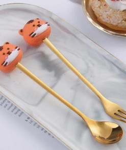 Cucharita + Tenedor - Tigre