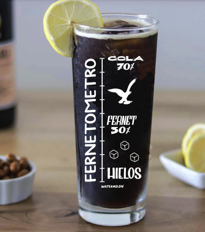 Vaso Fernetometro - Watermelon