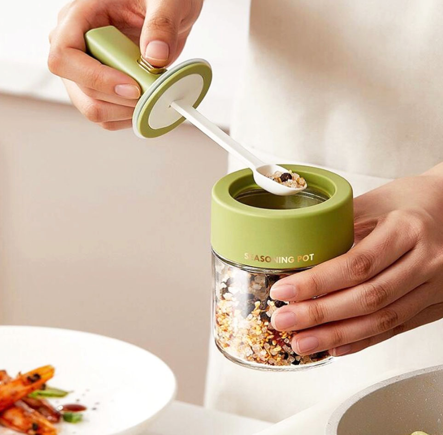 Frasco Para Especies + Cucharita - Imagen 3