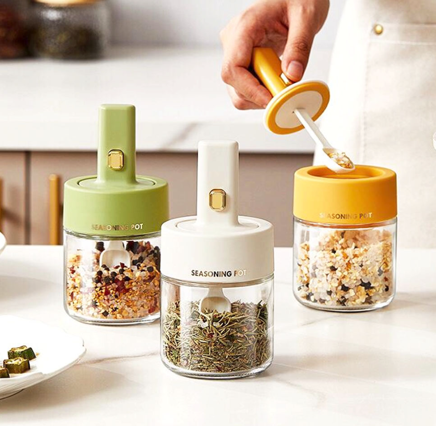 Frasco Para Especies + Cucharita