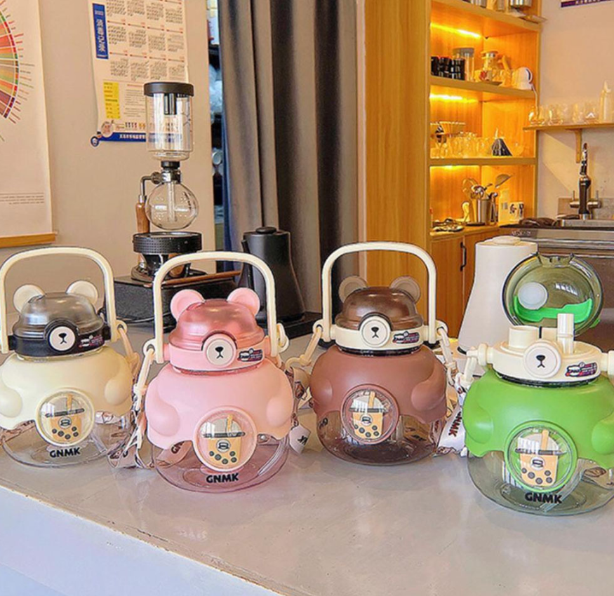 Botella Doble Pico Bear Bubble