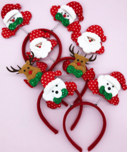 Vincha Navideña - Lunares