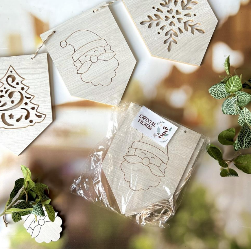 Pack Banderines x3 - Navidad - Imagen 3